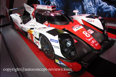 Toyota TS050 LMP1 Hybrid for 2017 WEC season